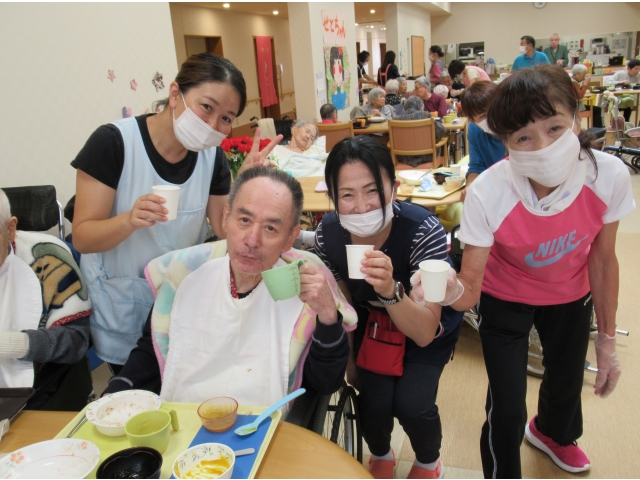 つばきフロアで