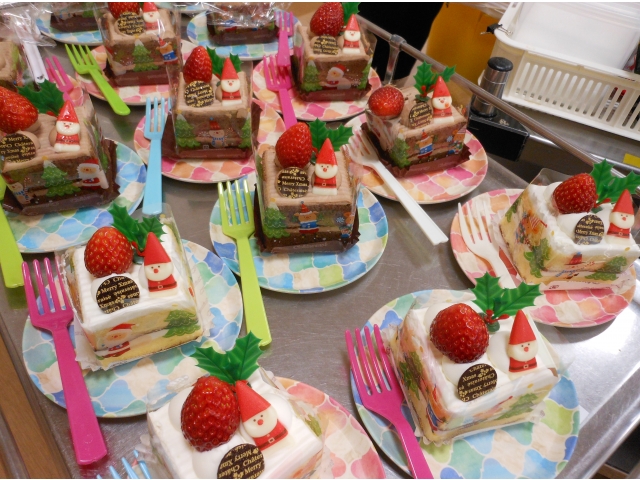 ケーキがいっぱい！