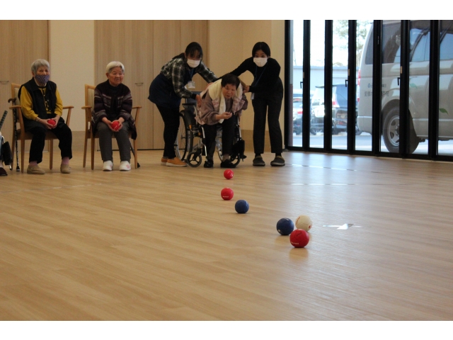 ジャックボールしっかり狙って～