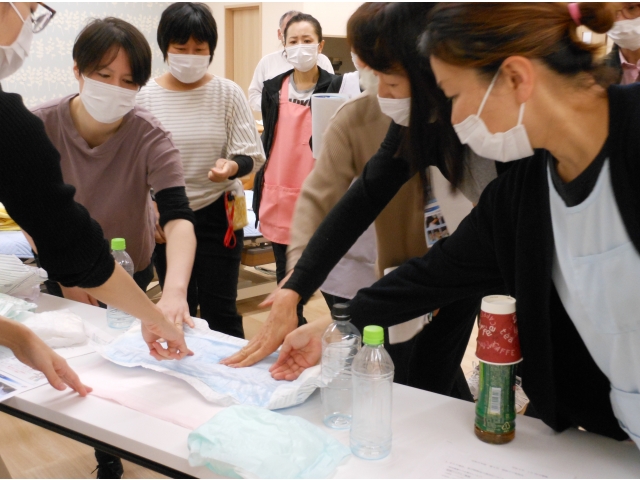 肌触りもチェック。これは良好！！