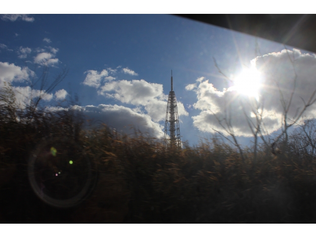 移動中、車内からのデジタルタワーです。