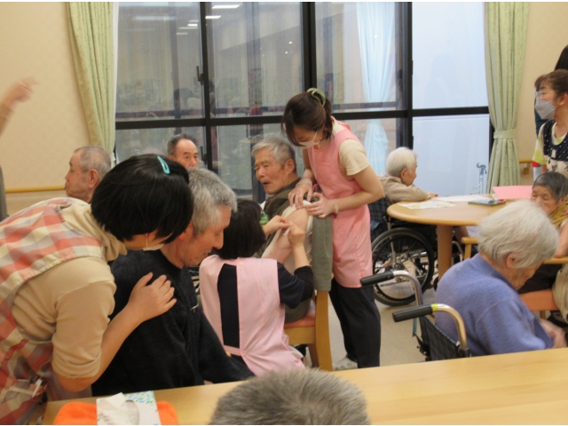 入居者様の接種