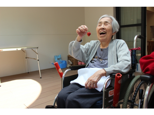 一口では無理かな～