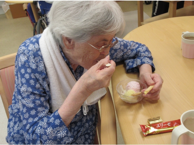 アイスは大好きです。