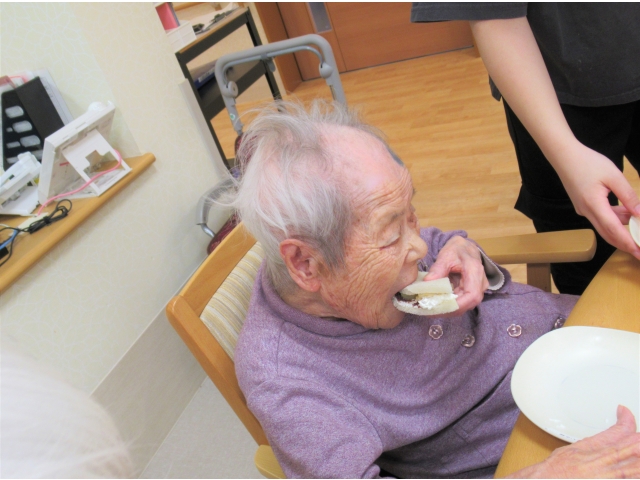 ガッブッといきました。