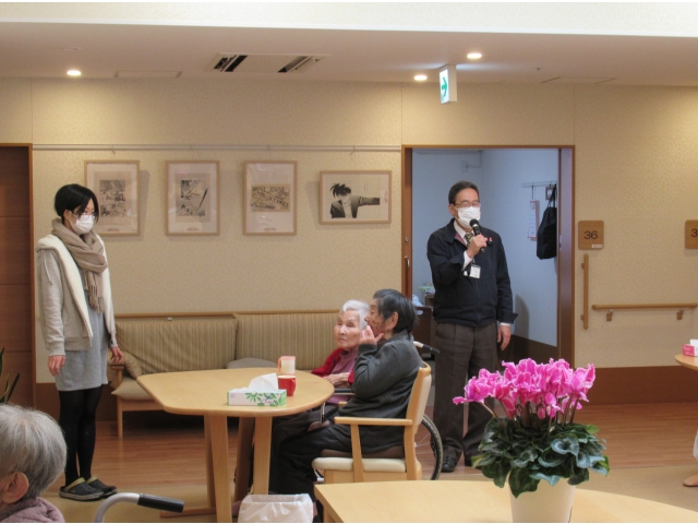 苑長の挨拶です。