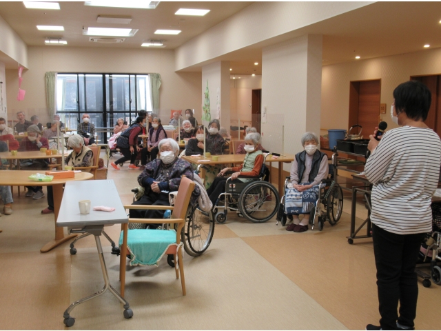 つばきフロアの皆さん。