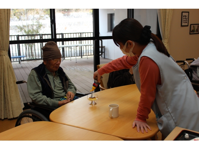 チョコレートソースをかけて欲しい！