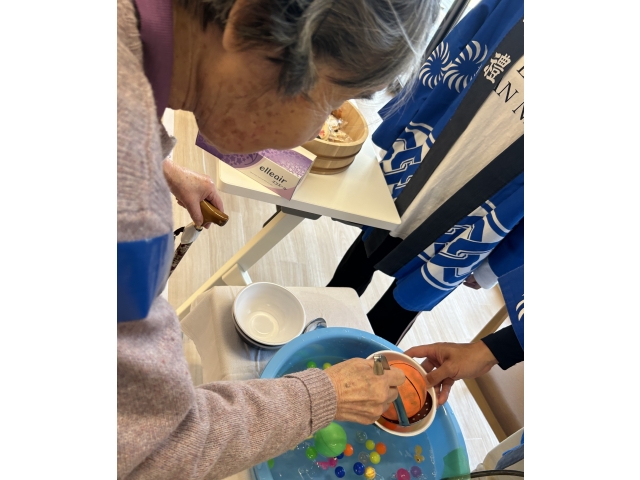 大きいのもすくいますよ～