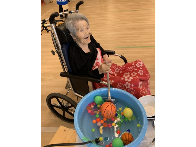 頑張ってすくうぞ！