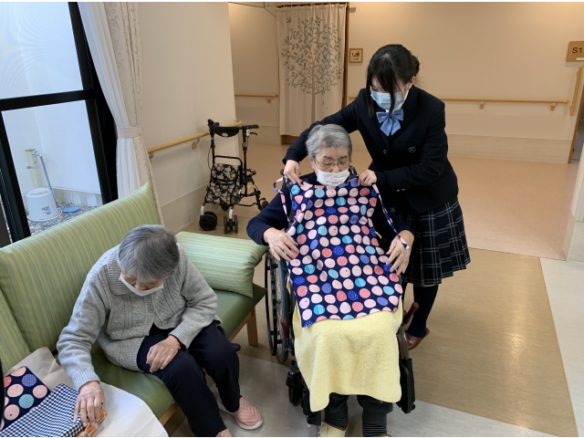 さっそく着てみます