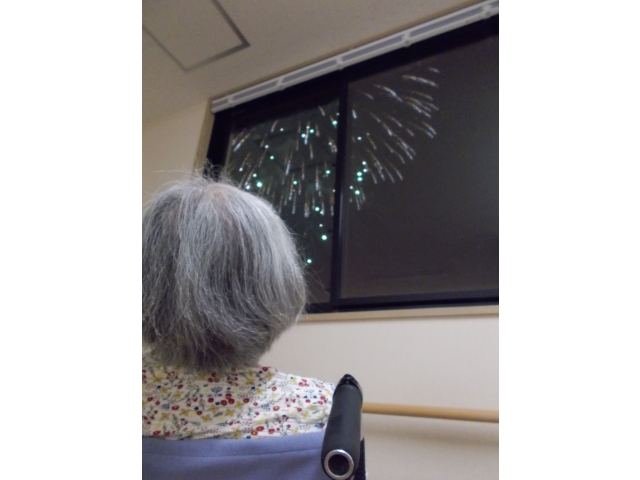 お部屋の中からも見れます♪