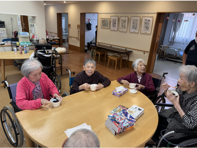 みんなで団欒しながら♪