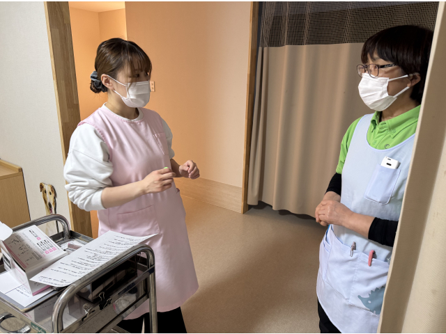 複数名で結果の確認