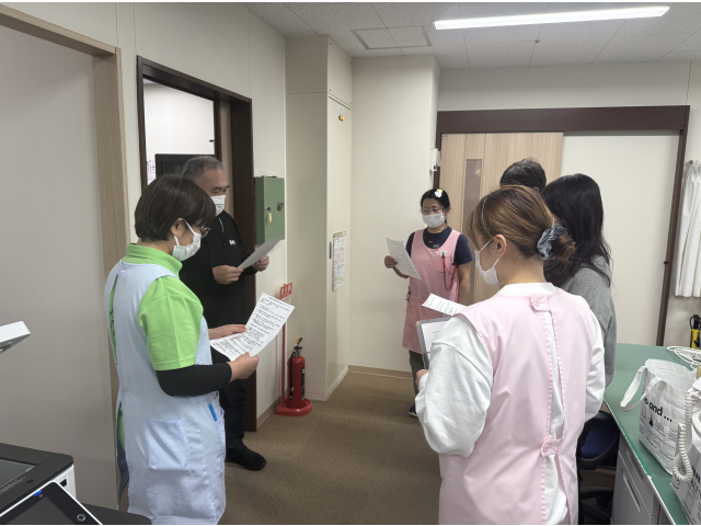 多職種で当面の対応を検討・確認