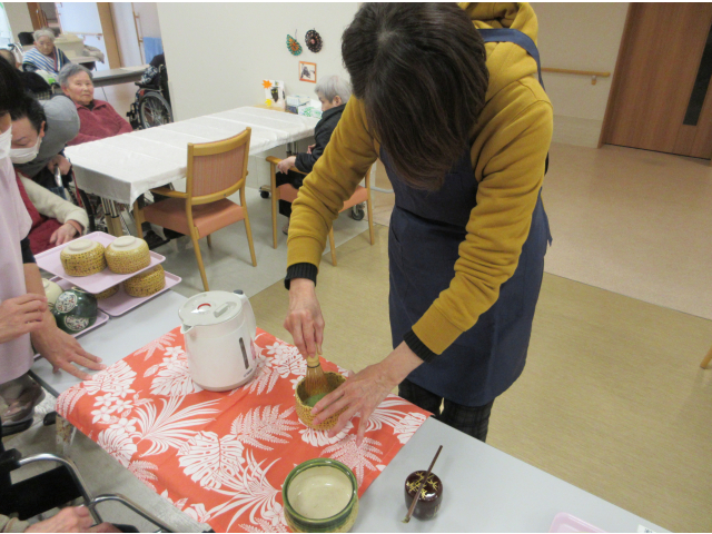 面会中のご家族様も一緒に参加してくださいました✨