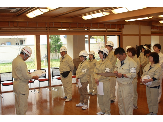 訓練にあたっての訓示