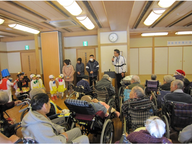 元気よくあいさつして、来てくれました。
