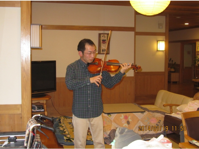 バイオリン演奏