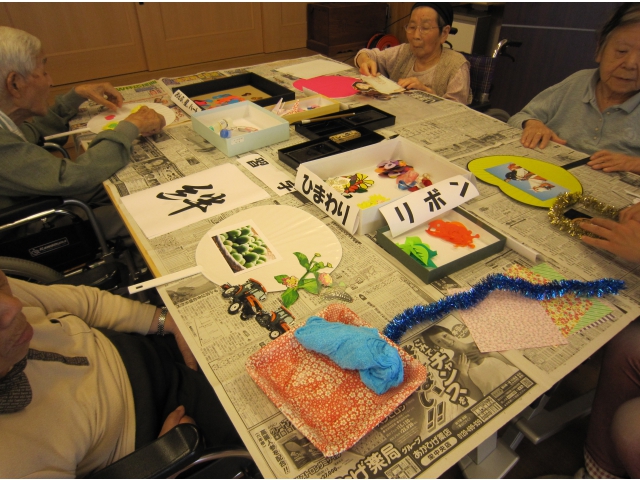 材料はいりいろあります