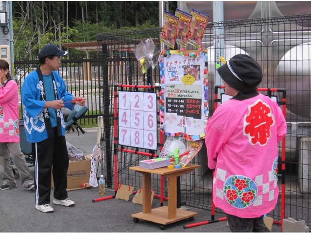 ゲームコーナー　的当てゲーム