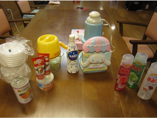 準備品はこんな感じです。