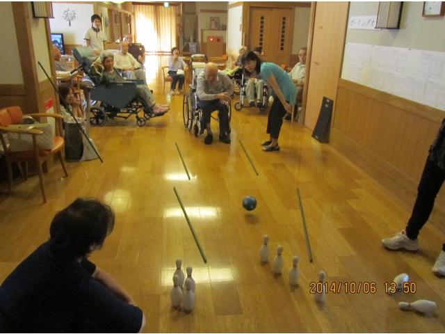 2投目、スペアを狙って
結果は・・・・