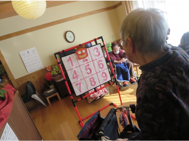 鬼を狙ってます。