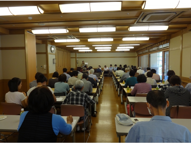 大勢のご家族の方に参加いただきました