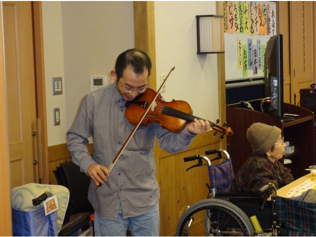 バイオリン演奏