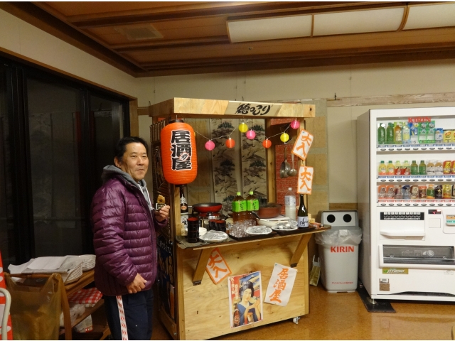 私が屋台を作成しました!!