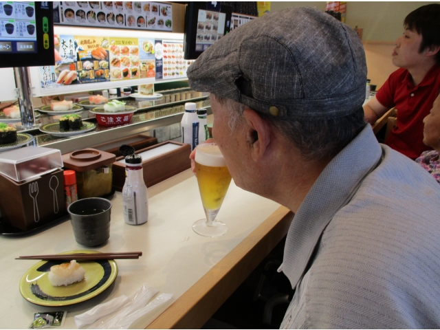 久しぶりのビール！