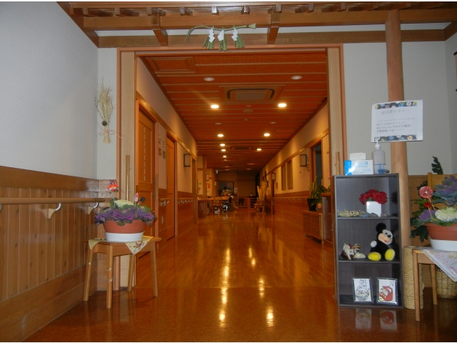 玄関に飾ってみました