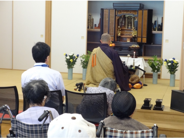 般若心経を唱えました