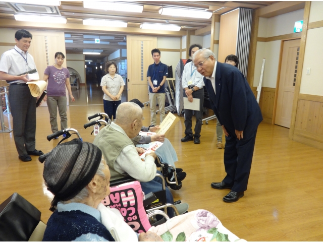 横山町長からご挨拶