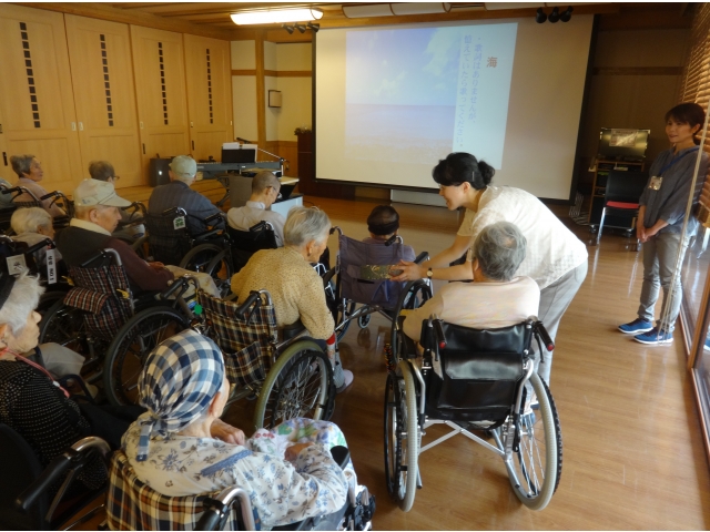 「オーシャンドラム」による波の音が心地よいです