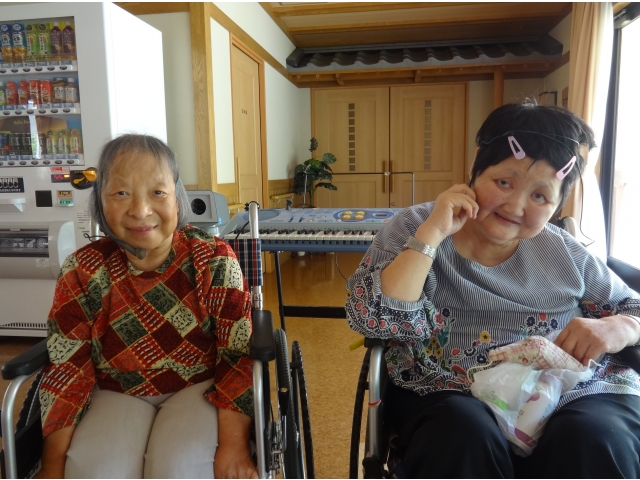 窓越し面会楽しかったよ！