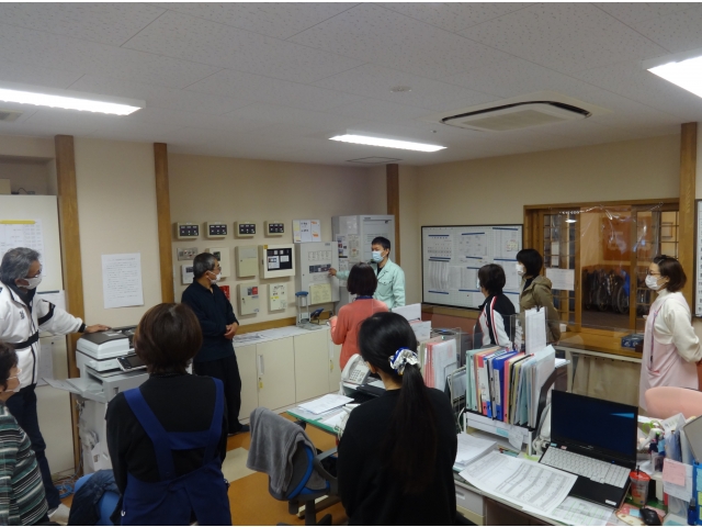 非常放送設備の取り扱い説明