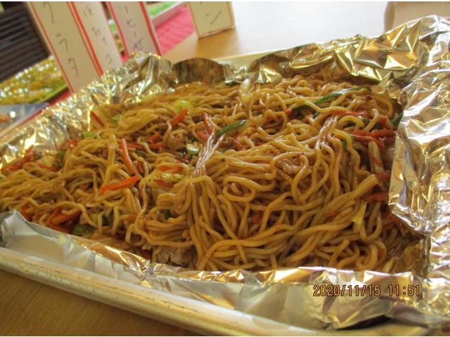 たくさんの焼きそば！