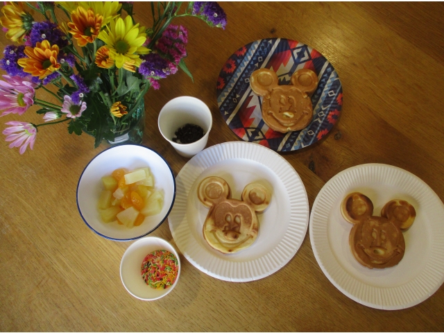 美味しそうなパンケーキ