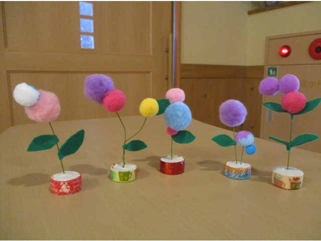 個性豊かなお花たち♪