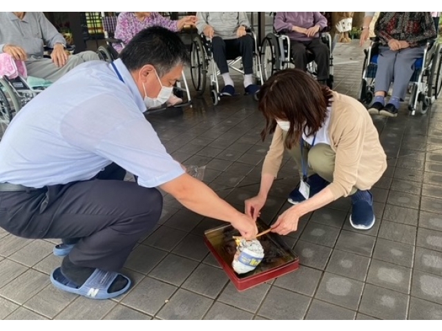 なかなか火がつきませんでした・・・