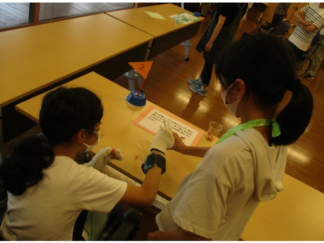 何を手助けしてあげるといいのか　考えながらサポートします