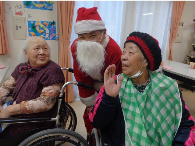 サンタさん大人気です！