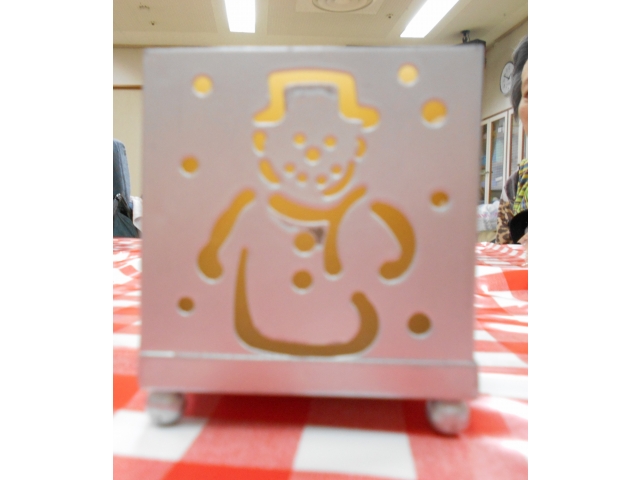 かわいいキャンドルも