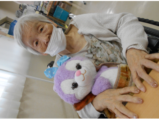 綺麗綺麗と嬉しそうです