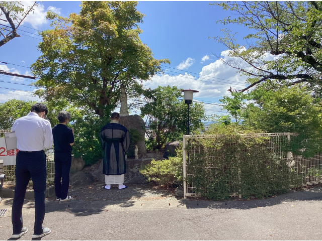 夏らしい青空が広がっていました