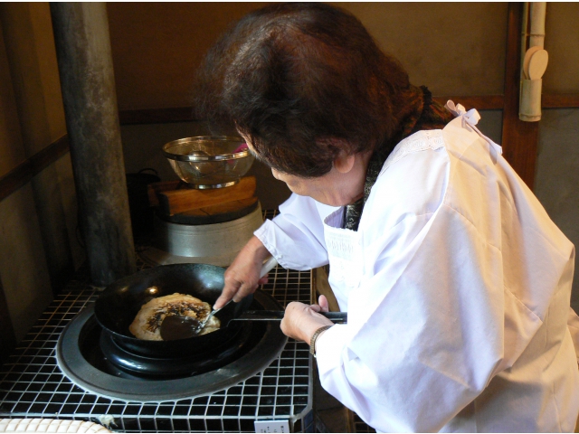 くどを使用した調理