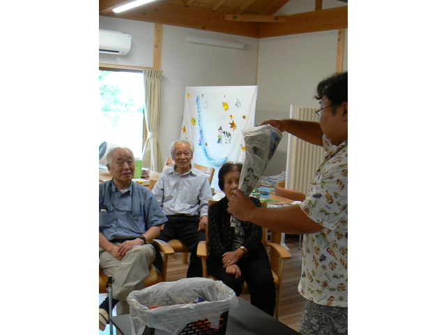 マジックショーの様子