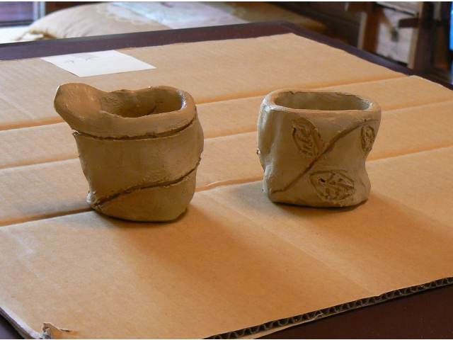 色付け前の作品